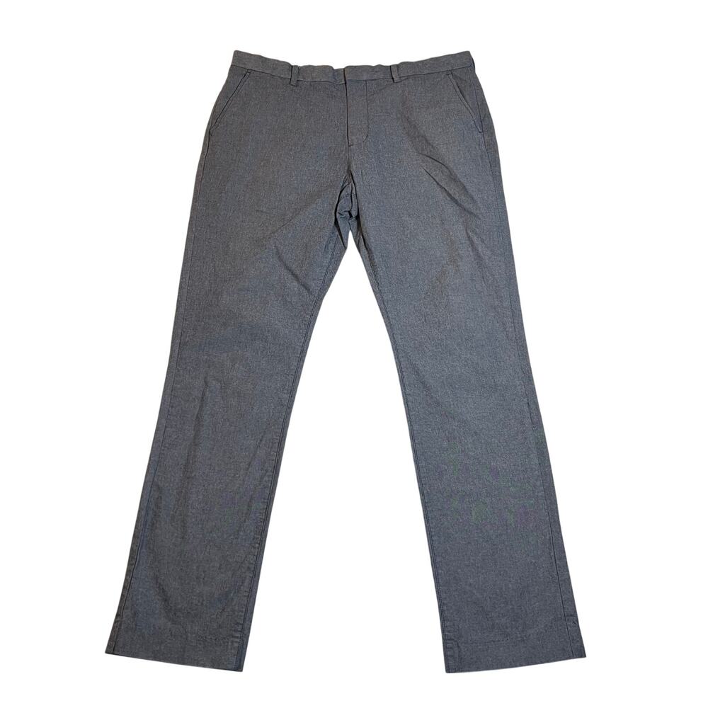 Old Navy Men's Signature Non-Iron Slim Pants Size 36 x32 Cotton Lightweight